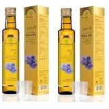2 x 250ml Leinöl mit DHA und EPA (2erPack) -MZL