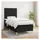 vidaXL Boxspringbett 100 x 200 cm Schwarz