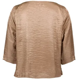 Zero Bluse mit Knittereffekt Beige 36