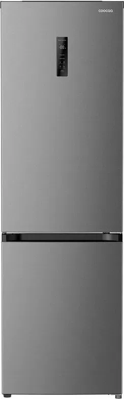 coocaa 344L Kühl-Gefrier-Kombination, Total No Frost, Multi-Air-Flow-System, Dual-Inverter-System, leiser Kompressorkühlbetrieb, Super-Gefrieren, Super-Kühlen, elektronische Temperaturregelung, Energieklasse E, SRD-489CBEP