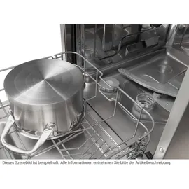 Amica EGSP 569 900 E Einbau-Geschirrspüler (teilintegrierbar, 450 mm breit, Edelstahl)