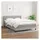vidaXL Boxspringbett 140 x 200 cm Hellgrau
