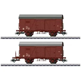 Märklin 46067 H0 2er-Set gedeckter Güterwagen Kassel der NSB