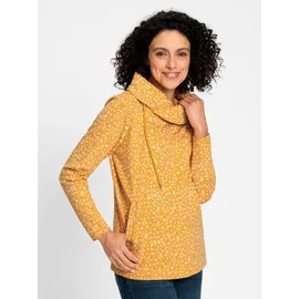 Inspirationen Sweatshirt bedruckt Gelb/Weiß 54