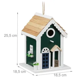 Relaxdays 10037456 Vogelhäuschen