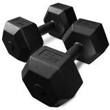 TREX SPORT Hanteln Set | Kurzhanteln 2er Set 2kg-20kg | Hanteln Frauen & Männer Set Dumbbell Set (2x8 kg)