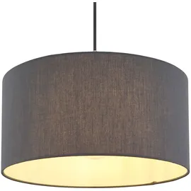 GLOBO Pendelleuchte dimmbar 1-flg. 40 cm rund anthrazit