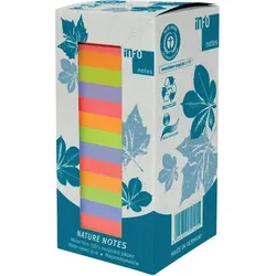 Haftnotizen info-notes 75x75mm sortiert VE=16 Stück im Karton