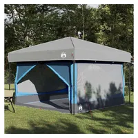 vidaXL Innertelt 7-Personen mit Dach Blau/Grau