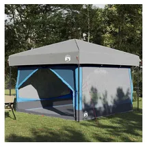 vidaXL Innertelt 7-Personen mit Dach Blau/Grau
