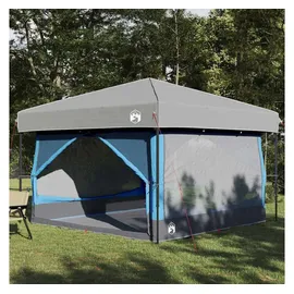 vidaXL Innertelt 7-Personen mit Dach Blau/Grau