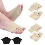 Hallux Valgus Korrektur,Zehenspreizer Hallux Valgus Schiene Korrektur Bandage, 6 Stück Hammerzehen Korrektoren Hallux Valgus Toe Separator Halux Korrektur für Bunion Korrektur mit Universalgröße