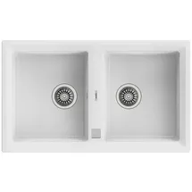 Teka Stone 90 B-TG 2C rechts flächenbündig weiß Handbetätigung 860 x 520 mm