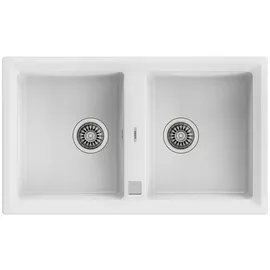 Teka Stone 90 B-TG 2C rechts flächenbündig weiß Handbetätigung 860 x 520 mm