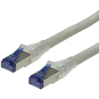 Roline Patchkabel S/FTP (PiMF), Massivdraht, LSOH, grau, 50 m