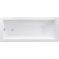 Mexen Cubik Rechteckige Badewanne 180 x 90 cm, Weiß