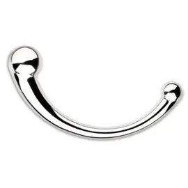 Njoy »Pure Wand« Edelstahl-Dildo Silber
