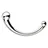 Njoy »Pure Wand« Edelstahl-Dildo Silber