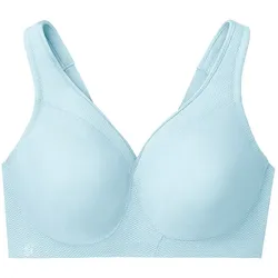GLAMORISE Nahtloser MagicLift-Sport-BH - Eiswasser Unterwäsche   Damen 