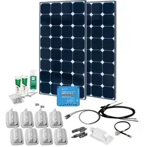 Phaesun SPR Caravan Kit Solar Peak MPPT SMS15 Solar-Komplettanlage, 240W