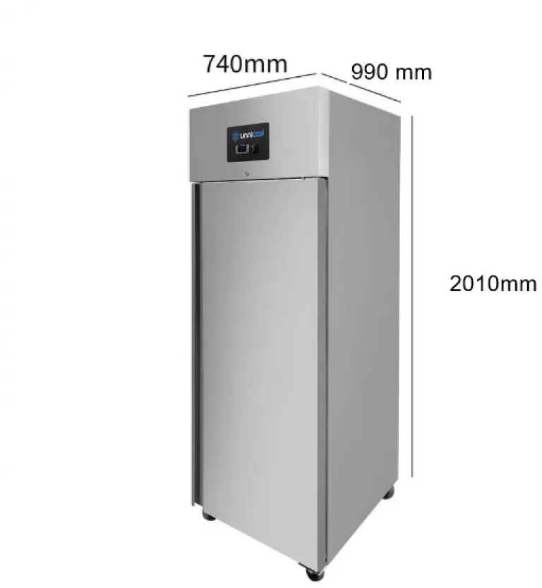 Bäckereikühlschrank 1 Tür 800 Liter −2°C bis +8°C 74x99x201 cm
