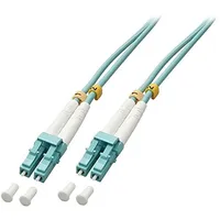 Lindy 46403 Glasfaser LWL Anschlusskabel 75.00 m Blau [1x LC-Stecker - 1x LC-Stecker] 50/125 μ Multimode OM3