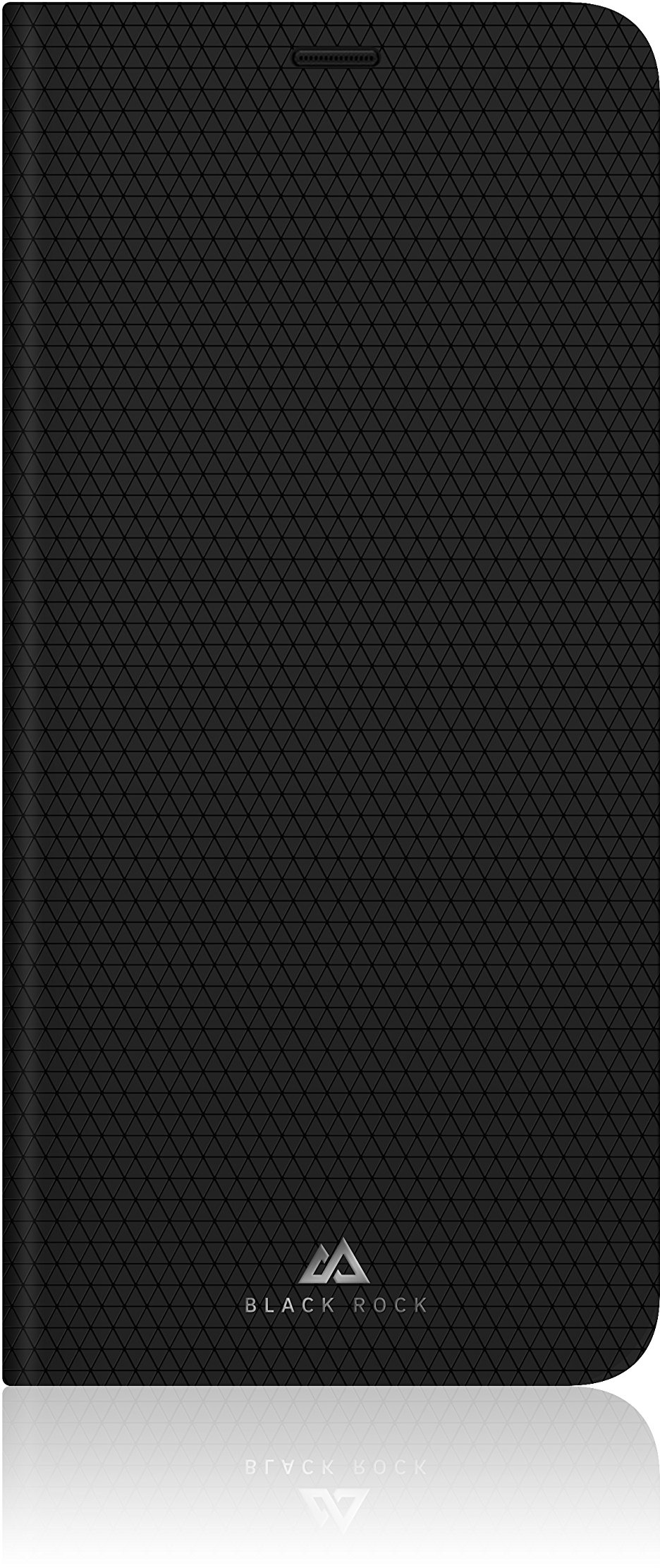 Black Rock - Booklet Hülle Material Pure Case Passend für Samsung S8 I Wallet, Handyhülle, Standfunktion, Magnetisch (Schwarz)