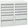 stumpf metall Stumpf Schubladenschrank Serie STS 410, 12 Schubladen lichtgrau (8x100, 4x200mm)