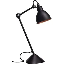 Lampe Gras - 205 Tischleuchte Schwarz/Schwarz/Kupfer