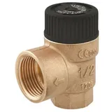 Afriso Mss Membran Sicherheitsventil 42330 G 1/2 i x G 3/4 i, 6 bar, für Solar