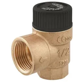 Afriso Mss Membran Sicherheitsventil 42330 G 1/2 i x G 3/4 i, 6 bar, für Solar