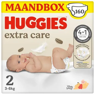 Huggies Extra Care Größe 2 Windeln 160 Einheiten - White - One Size