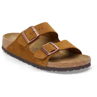 Birkenstock Arizona Veloursleder Schmal Damen Sandalen (Braun 40) Sandalen