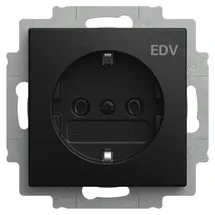 Busch-Jaeger Schuko-Steckdose 20 EUC/DV-915 Schwarz