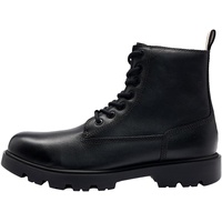 Boss Herren Schuhe Schnürschuh Stiefel Boots Adley halb, Farbe:Schwarz, Schuhgröße:EUR 43, Artikel:50503557-001 black