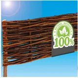 urfence Beeteinfassung Weide 100 x 30 cm 1 Stück braun