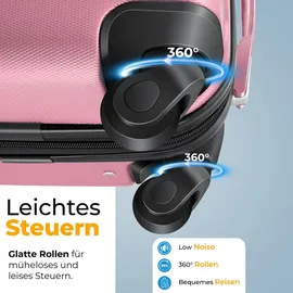 Kesser Koffer-Set 4-tlg. rosa/abs