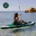 huiike Stand Up Paddling Board 305 x 84 x 15 cm grün