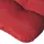 Beautissu Hochlehner Auflage 120 x 50 x 8 cm rot 1 St.