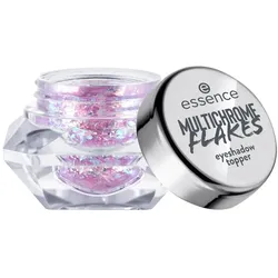 Essence Multichrome Flakes Eyeshadow Topper Lidschatten 02 - Cosmic Feelings 2 g Silber 