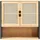 [en.casa] Badezimmerschrank, Tervola 60 x 20 x 60 cm