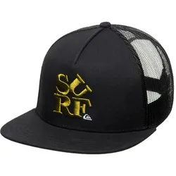 Trucker Cap QUIKSILVER "Oasis", Herren, schwarz, Kunstfaser, Caps