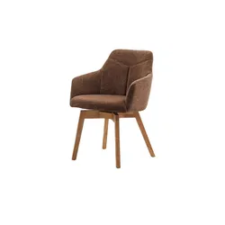 Woodford Armlehnstuhl  mit Bouclé Bezug Merano ¦ braun ¦ Maße (cm): B: 58 H: 83 T: 57.0