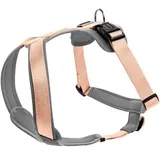 Hunter Neopren Hundegeschirr pfirsich/grau M