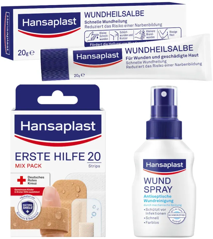 Hansaplast Erste Hilfe Pflaster Set