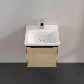 Villeroy & Boch Waschbeckenunterschrank 1 Tür 42,3 x 42,9 x 37,8 cm Schwarz/Nordic Oak