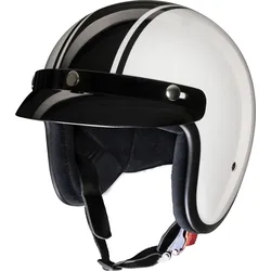 Redbike RB-675/RB-676, Jethelm - Weiß/Schwarz - S