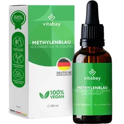METHYLENBLAU hochwertige 1% Lösung vegan 100 ml