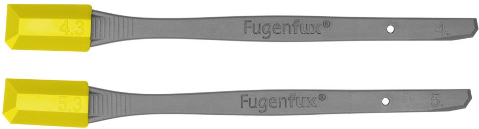 KAUFMANN Fugenfux Small 2er Set für Silikonfugen