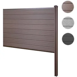 MCW Windschutz Savoie 188 cm braun WPC